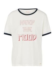Футболка с контрастной отделкой Pepe Jeans