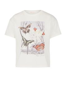 Укороченная футболка с принтом Pepe Jeans