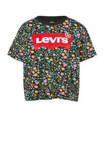 Хлопковая футболка с цветочным принтом Levis®