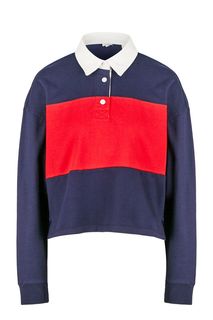 Синяя хлопковая футболка поло Levis®