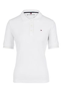 Базовая футболка поло из хлопка свободного кроя Tommy Hilfiger