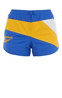 Синие шорты в спортивном стиле Reebok Classic