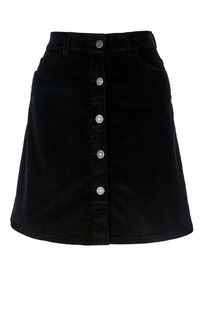 Короткая вельветовая юбка на болтах Noisy May