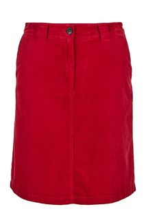 Бордовая вельветовая юбка Marc Opolo