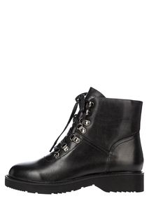 Кожаные ботинки на молнии и шнуровке M.Shoes