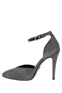 Серебристые туфли на шпильке Elysia Michael Michael Kors