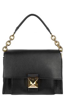 Кожаная сумка со съемным плечевым ремнем Diva Furla
