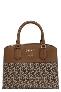 Сумка через плечо с монограммой бренда Dkny