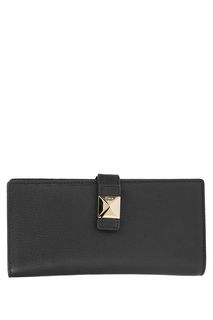 Черный кожаный кошелек Diva Furla