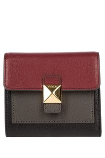 Кожаный кошелек с откидным клапаном Diva Furla