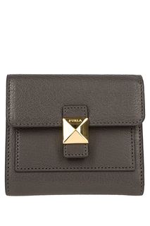 Кожаный кошелек с откидным клапаном Diva Furla