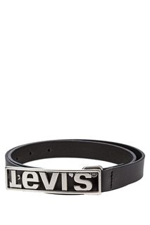 Кожаный ремень с логотипом бренда на пряжке Levis®