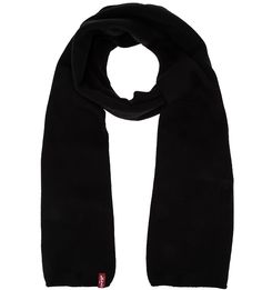 Черный шарф мелкой вязки Levis®