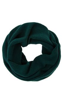 Зеленый шарф-хомут из шерсти Noryalli