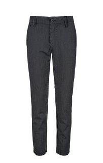 Брюки в полоску зауженного кроя Guess