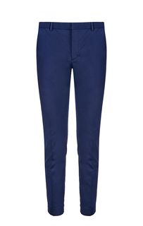 Зауженные синие брюки в классическом стиле Calvin Klein