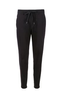 Черные зауженные брюки из хлопка Dockers