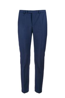 Зауженные синие брюки в классическом стиле Strellson