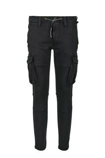 Хлопковые брюки карго черного цвета Pepe Jeans