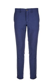 Хлопковые брюки чиносы в мелкую клетку Tommy Hilfiger
