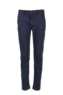 Синие хлопковые брюки Travis Tom Tailor