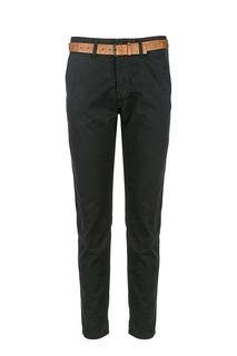 Базовые брюки чиносы с ремнем Tom Tailor Denim