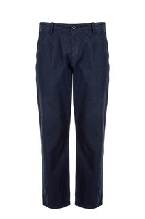 Темно-синие брюки чиносы из хлопка Gant