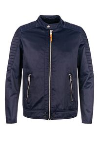 Куртка синего цвета на молнии Diesel