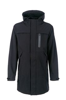 Черная куртка на молнии и скрытых магнитах Urban Tiger