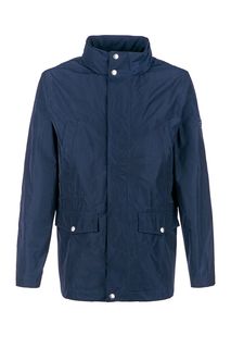 Легкая синяя куртка со скрытым капюшоном Gant