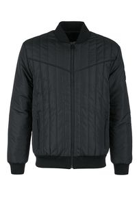 Демисезонная куртка-бомбер черного цвета Calvin Klein Jeans