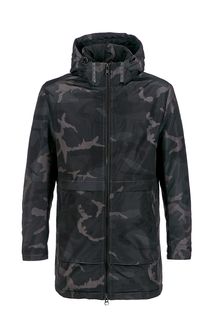 Куртка в стиле милитари на молнии и кнопках La Biali