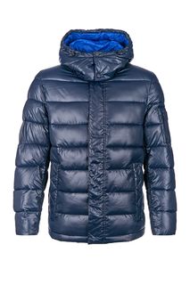 Синяя куртка со съемным капюшоном Pepe Jeans