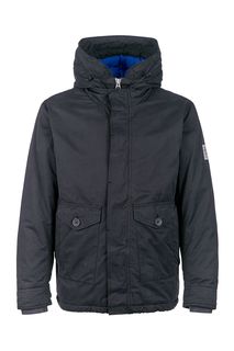 Черная куртка с капюшоном и карманами Pepe Jeans