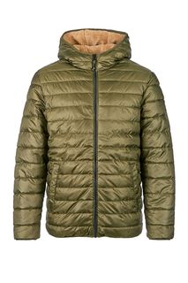 Куртка цвета хаки с утепленной подкладкой Tom Tailor Denim