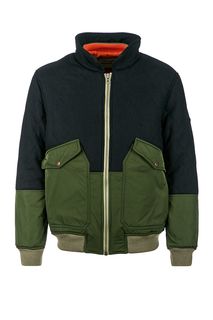 Короткая демисезонная куртка с полушерстяным верхом Pepe Jeans