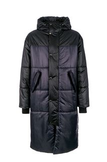 Удлиненная зимняя куртка с капюшоном Novaya