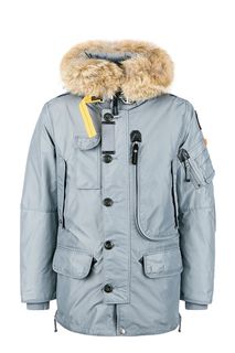Серая парка со съемным пуховиком Parajumpers