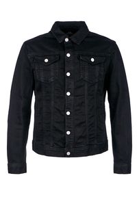 Джинсовая куртка черного цвета Armani Exchange