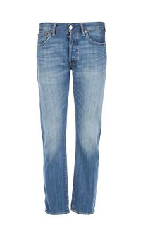 Зауженные джинсы с заломами 501® ORIGINAL FIT Levis®