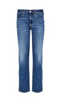 Зауженные джинсы с заломами 514 Straight Levis®