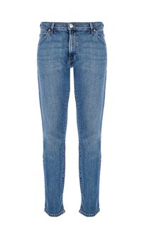 Зауженные синие джинсы Larston Wrangler