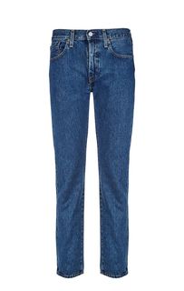 Зауженные синие джинсы с низкой посадкой 502™ Regular Taper Levis®