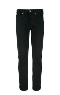 Черные зауженные джинсы 501® Original Levis®