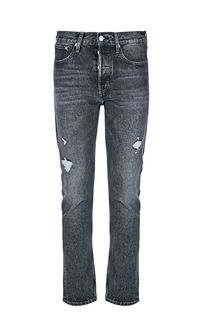 Джинсы скинни с рваными деталями CKJ 015 Calvin Klein Jeans