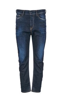 Зауженные джинсы с заломами D-Vider Diesel