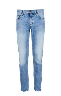 Зауженные синие джинсы с низкой посадкой Bleecker Tommy Hilfiger