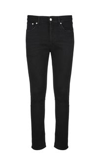 Черные джинсы скинни с низкой посадкой CKJ 016 Calvin Klein Jeans