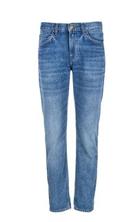 Зауженные джинсы с заломами Rider Lee