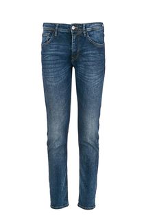 Зауженные синие джинсы с низкой посадкой Piers Tom Tailor Denim